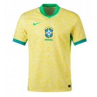 Brasilien Fußballbekleidung Heimtrikot Copa America 2024 Kurzarm